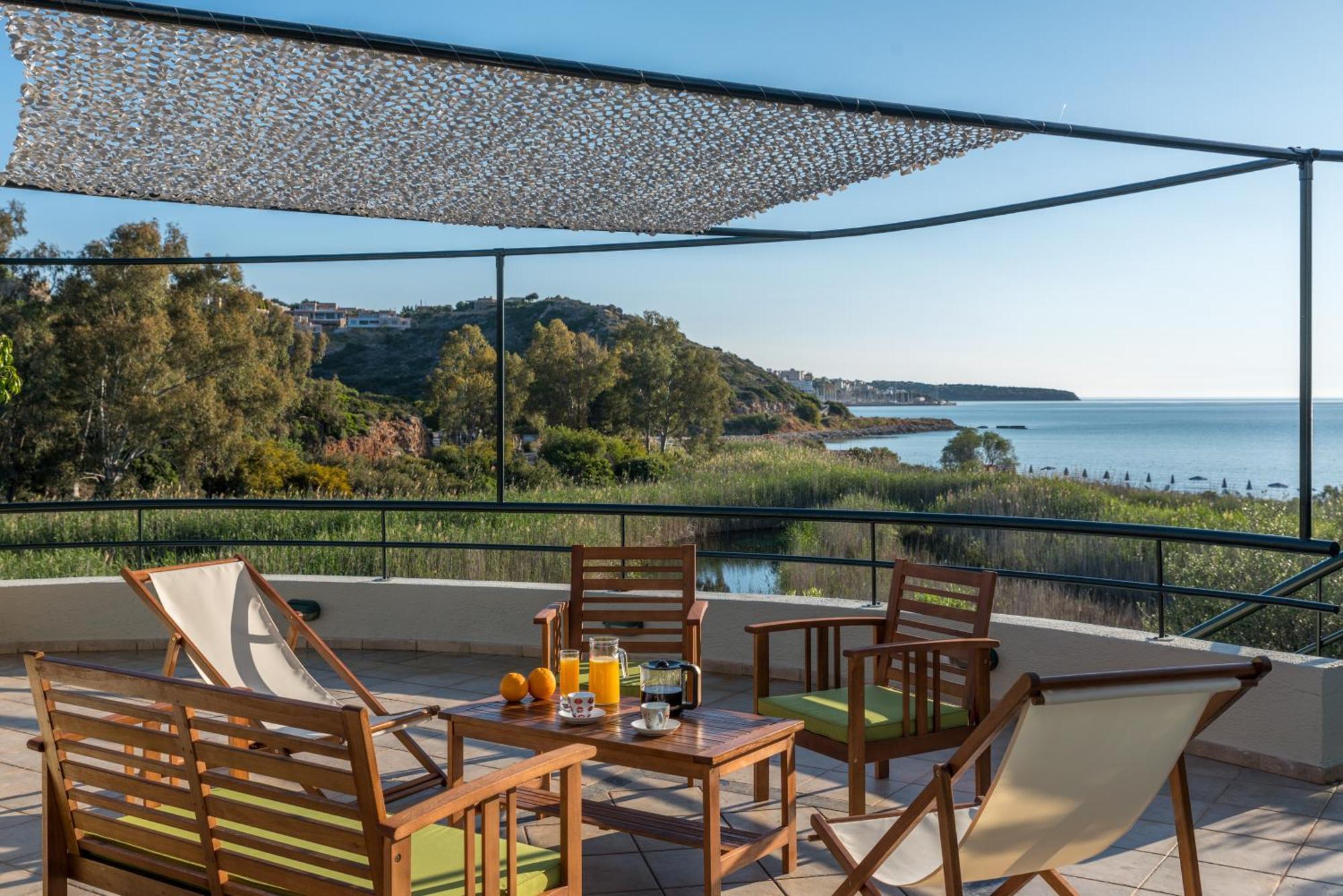 Coastal Dream Beachview Jacuzzi& Sauna Amoudara  Exteriör bild