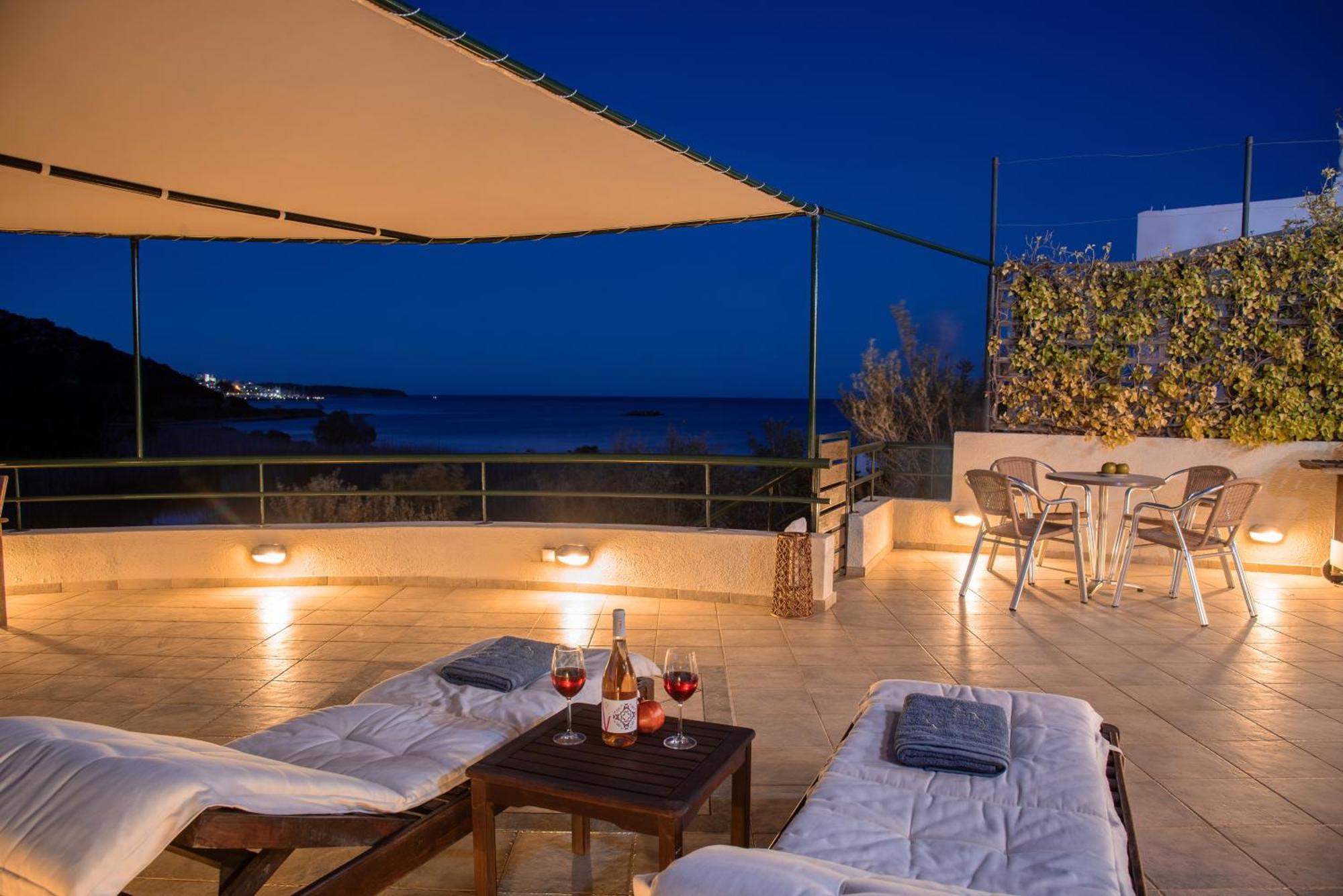 Coastal Dream Beachview Jacuzzi& Sauna Amoudara  Exteriör bild