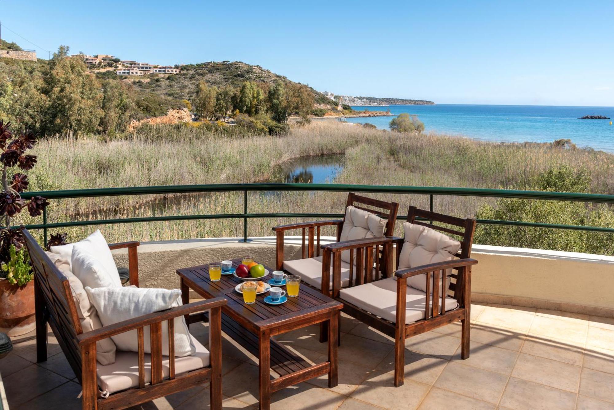 Coastal Dream Beachview Jacuzzi& Sauna Amoudara  Exteriör bild