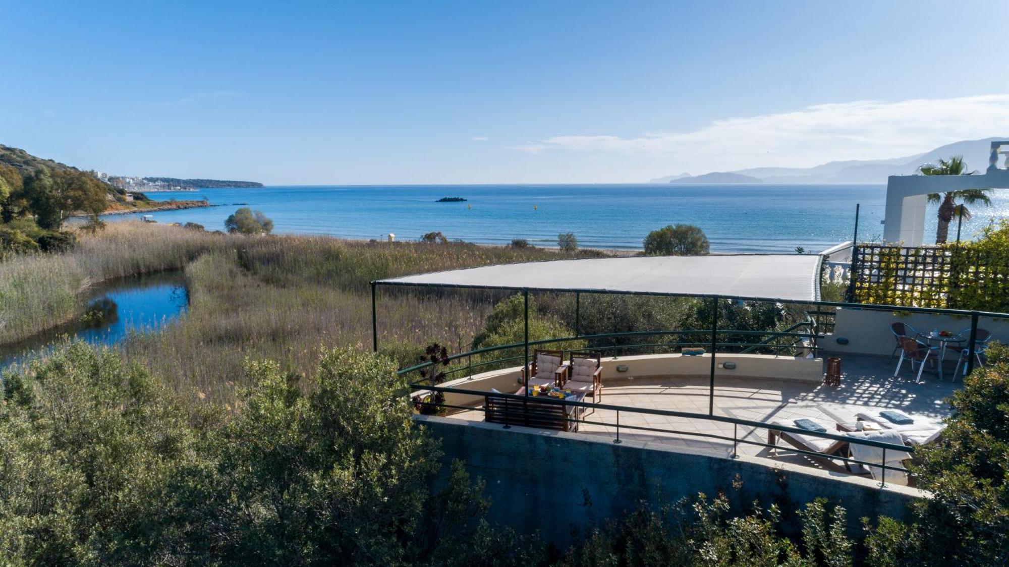 Coastal Dream Beachview Jacuzzi& Sauna Amoudara  Exteriör bild