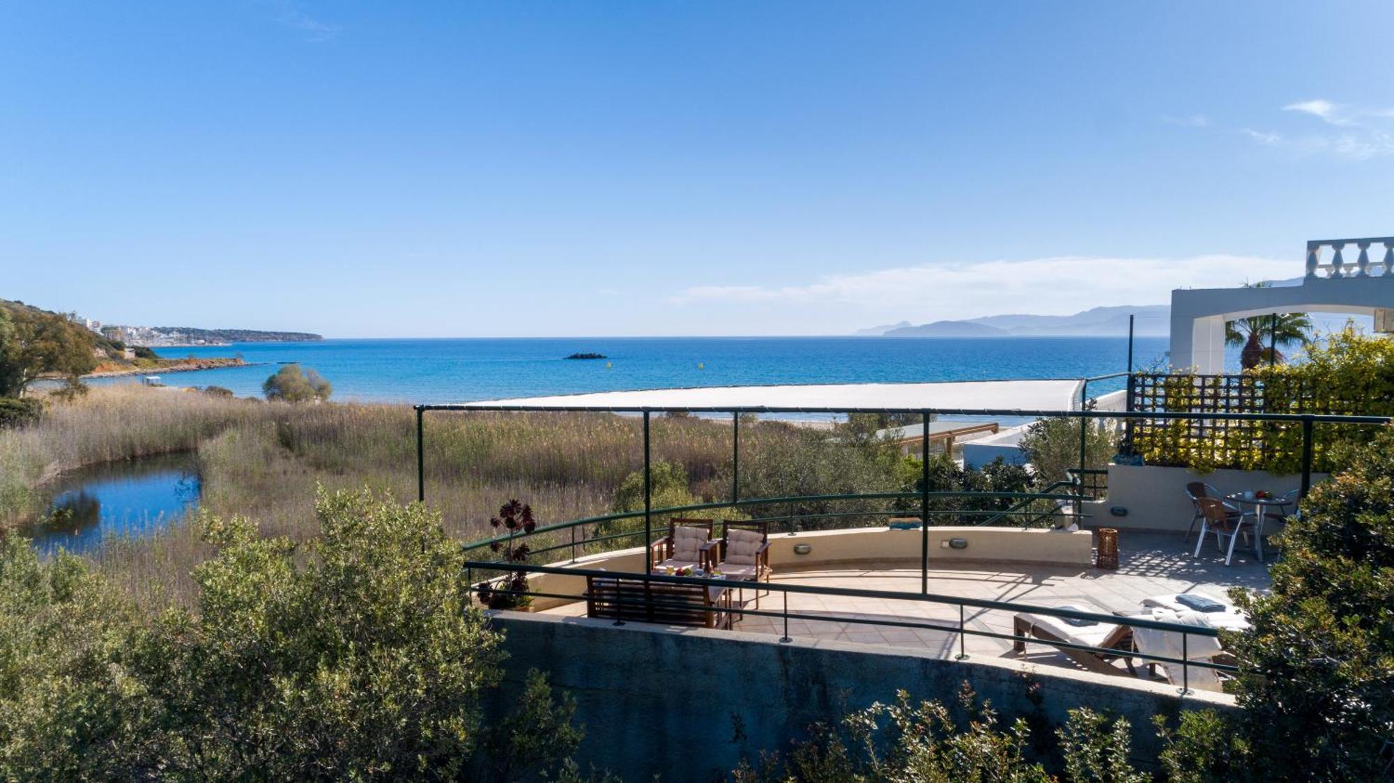 Coastal Dream Beachview Jacuzzi& Sauna Amoudara  Exteriör bild