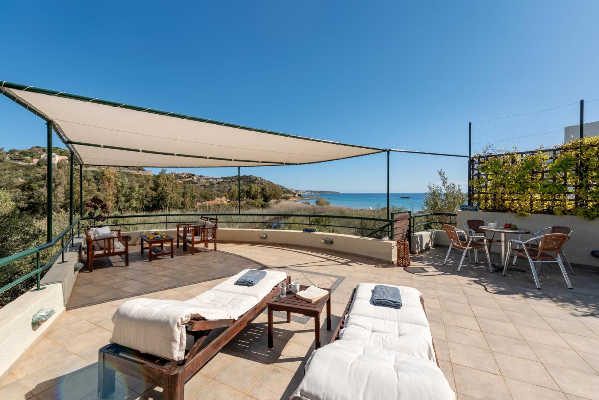 Coastal Dream Beachview Jacuzzi& Sauna Amoudara  Exteriör bild